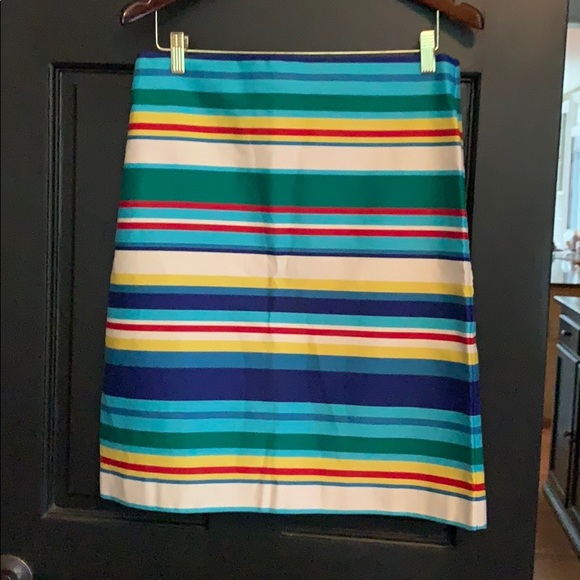 Talbots Dresses & Skirts - Talbots striped pencil skirt 12 P
